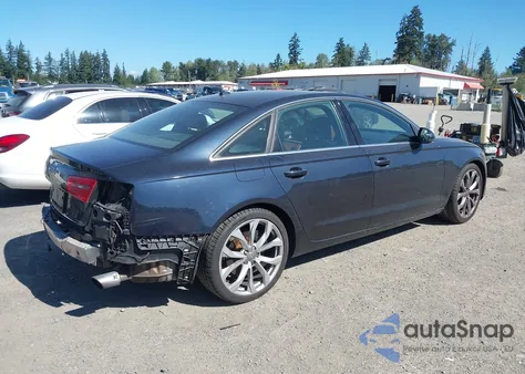2014 Audi A6 2.0T Premium from USA, damaged, VIN WAUGFAFC6EN050302